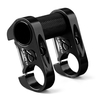 Super Lightweight Bike Double Stem Riser Bicycle Handlebar Stem 25.4mm Folding Bike Stem Bike Handle Bar Parts