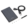 Super Speed 6Gbps Aluminium 2.5 "SATA SSD HDD Disque dur vers USB 3.0 Carte adaptateur convertisseur Boîtier externe Boîtier Caddy + Câble USB