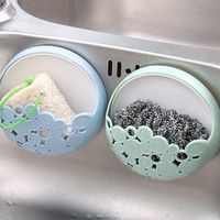 Super Suction Savon Titulaire Cuisine Salle De Bains Mur Ventilateur Savon Boîte Multifonctionnel Ménage Gadget Accessoire Cas Simple Style