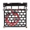 Support de bagage de support de toit avec la barre lumineuse pour 1/10 RC Crawler Axial SCX10 D90 110 Pièces de voiture de Traxxas TRX-4 Tamiya HSP RC
