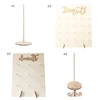 Support de beignet en bois support de beignet décoration de fête de mariage décoration fournitures d