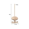 Support de beignet en bois support de beignet décoration de fête de mariage décoration fournitures d