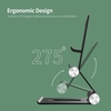 Support de bureau pour téléphone portable multifonctionnel double axe pliable support de support en métal portable adapté pour téléphone portable / tablette argent