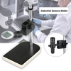 Support de caméra industrielle CCD 41mm Régulation supérieure et inférieure réglable Industrie numérique Laboratoire Microscope Lentille Support de table Double Anneau Titulaire Fixe