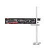 Support de carte graphique vertical en aluminium GM961 support unique support de prise de bureau boîtier de PC de bureau support de carte vidéo support de refroidissement argent