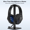 Support de casque en plastique Support en alliage d