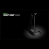 Support de casque pour support de casque Razer Base de support en aluminium Base en caoutchouc antidérapante pour casques de jeu,  noir