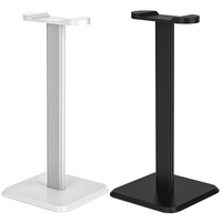 Support de casque universel en aluminium écouteur casque cintre casque bureau présentoir support amovible cintre argent