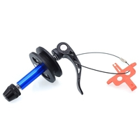 Support de chaîne de vélo Support de chaîne de vélo de vélo Support de chaîne de moyeu factice de vélo Nettoyant de chaîne de vélo de route pour le nettoyage de la chaîne Transport Lubrification Stockage