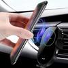Support de Charge sans fil de voiture 15W Outil de Charge rapide automatique Intelligent Support de Charge sans fil pour téléphone portable de voiture