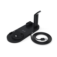 Support de chargeur sans fil 4in1 Base de charge sans fil certifiée Qi
