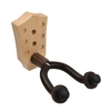 Support de crochet mural pour guitare en bois de hêtre avec barres stabilisatrices en fer pour guitare acoustique électrique basse violon mandoline ukulélé