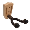 Support de crochet mural pour guitare en bois de hêtre avec barres stabilisatrices en fer pour guitare acoustique électrique basse violon mandoline ukulélé