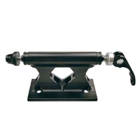 Support de fourche avant de vélo Support de fourche à dégagement rapide Porte-vélos Fourche avant de vélo Clip fixe pour les voyages en plein air