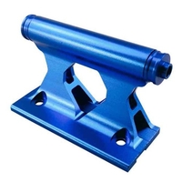 Support de fourche avant de vélo Support de fourche à dégagement rapide Porte-vélos Fourche avant de vélo Clip fixe pour les voyages en plein air