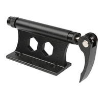 Support de fourche de vélo à dégagement rapide à travers les transporteurs d
