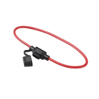 Support de fusible automobile boîtier support en ligne ATC / ATN / ATM porte-fusible à lame faisceau de câbles adapté à l