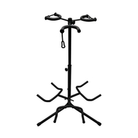 Support de guitare multi réglable 3 supports Support de trépied pour instrument à cordes