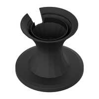 Support de haut-parleur de bureau Installation facile Compatible avec le lecteur audio de haut-parleur intelligent Amazon Echo Dot4