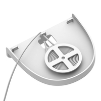 Support de haut-parleur mural Installation facile Compatible avec Apple HomePod mini Smart Speaker Audio Player Blanc