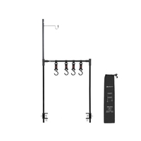 Support de lanterne ultraléger support de lampe de camping Portable en aluminium Durable support de lanterne lumineuse pour pique-nique randonnée sac à dos pêche jardin barbecue