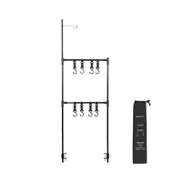 Support de lanterne ultraléger support de lampe de camping Portable en aluminium Durable support de lanterne lumineuse pour pique-nique randonnée sac à dos pêche jardin barbecue