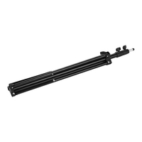 Support de lumière sur trépied réglable en métal Max. Hauteur 2M / 6.6ft avec vis de 1/4 pouce pour la lumière vidéo de l