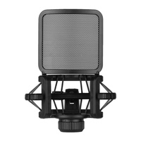 Support de micro anti-vibration pour microphone en plastique