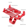 Support de montage de téléphone de vélo GUB VTT VTT vélo Guidon Clip Clip pour 3.5 "- 6.2" Smartphones
