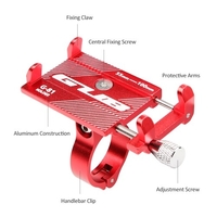 Support de montage de téléphone de vélo GUB VTT VTT vélo Guidon Clip Clip pour 3.5 "- 6.2" Smartphones