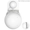 Support de montage mural pour Google Nest WiFi Point Installation facile et support de support sans cordon sans vis,  blanc,  paquet de 3