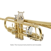 Support de musique portable à pince pour saxophone ténor trompette porte-clip universel pour feuille de lyre de marche pour instruments à vent