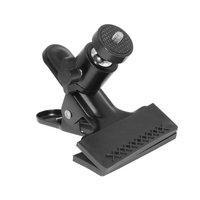 Support de pince à ressort pour trépied avec vis 1/4 universelle à tête sphérique