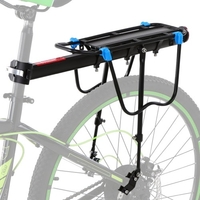 Support de porte-bagages de vélo de support arrière de vélo réglable d