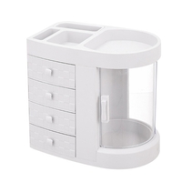 Support de rangement multifonctionnel en acrylique à 4 niveaux