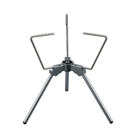 Support de réchaud portable anti-dérapant pour réchaud de camping support de support de support de poêle pour la randonnée camping randonnée pêche barbecue jardin pique-nique