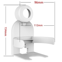 Support de routeur mural Installation facile Signal non destructif Compatible avec le routeur Google Nest Wifi + point Blanc