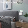 Support de routeur mural Installation facile Signal non destructif Compatible avec le routeur Google Nest Wifi + point Noir