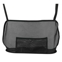 Support de sac à main de poche nette de voiture sac de rangement de siège de voiture sac de grande capacité pour téléphone de stockage de sac à main