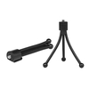 Support de support de caméra Web de bureau Mini trépied en métal avec vis de 1/4 pouce