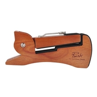 Support de support de guitare pliable universel acajou solide bois String Instrument Support Mignon lapin forme pour guitares acoustiques électriques basse