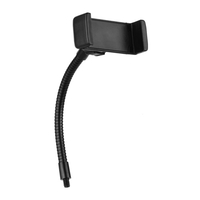 Support de support de pince de téléphone pliable avec montage à vis 1/4