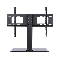 Support de table universel pour meuble TV pour lecteur de télévision à écran plat Support Max VESA 600x400mm Capacité de charge max.77lbs / 35kg pour écran LCD LED 32 