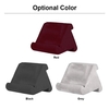 Support de tablette pour ordinateur portable Oreiller souple multi-angle Support de tour paresseux pour tablettes eReaders Smartphones Livres et magazines Support