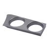 Support de tasse automobile base de coupe Fit pour BMW Série 1 116 116i 118 118i 118d 120 120i E87 E81 E82 E88 Gris