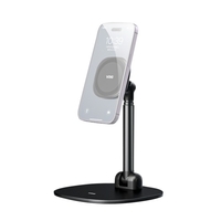 Support de téléphone de bureau pliable VRIG MG-04 avec montage de téléphone magnétique rotatif 360°
