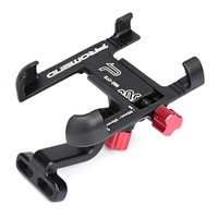 Support de téléphone de tige de vélo en alliage d