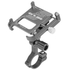 Support de téléphone de vélo en aluminium 360 degrés rotatif réglable anti-dérapant vélo guidon de vélo support de support de téléphone pour VTT vélo de route moto