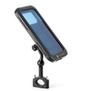 Support de téléphone de vélo Support de guidon de vélo réglable à 360 ° Support de téléphone à écran tactile étanche Compatible avec les smartphones jusqu