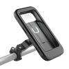 Support de téléphone de vélo étanche Guidon de vélo réglable à 360 ° Support de téléphone à écran tactile universel Compatible avec les smartphones jusqu